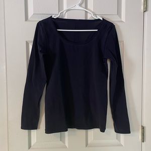 Wide neck Lululemon long sleeve
